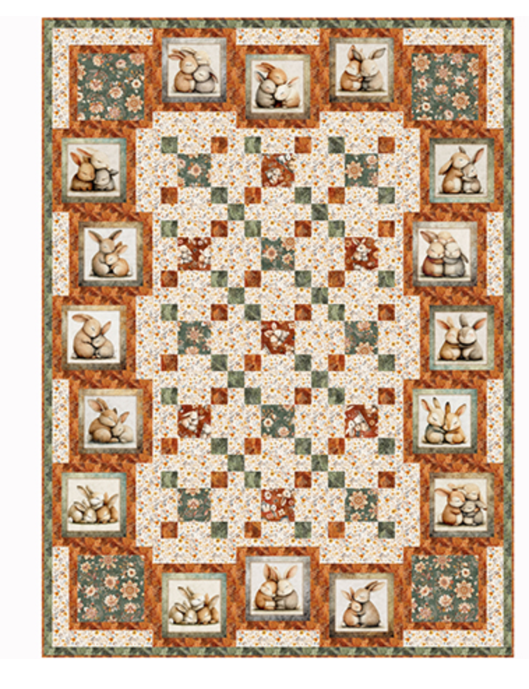 Bunny Hopscotch Pattern