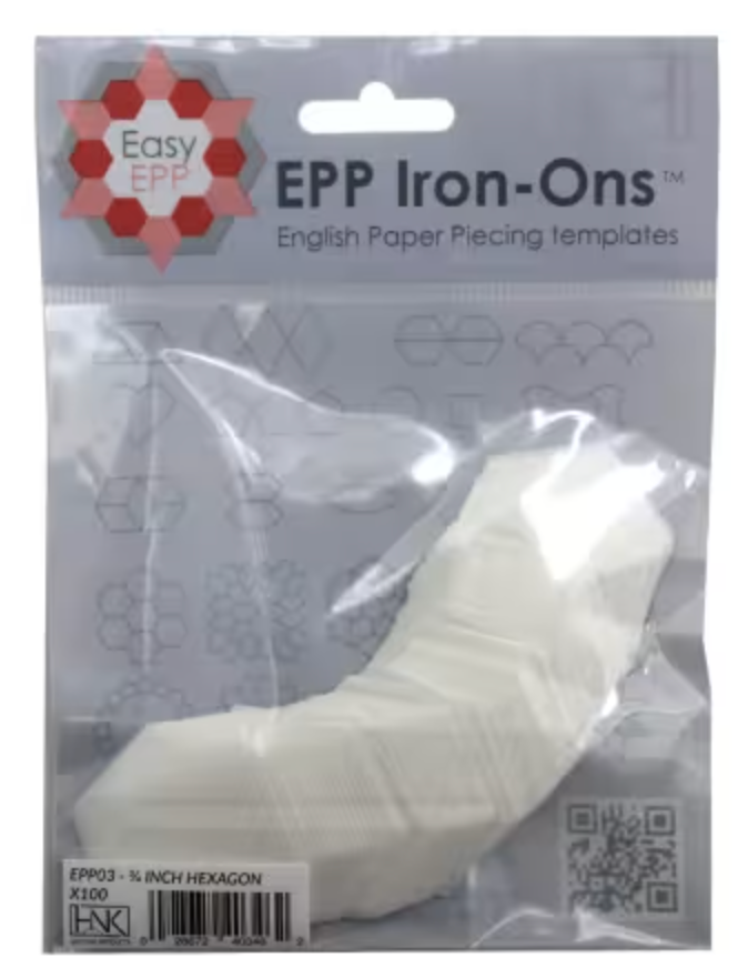 3/4 Hexagon x 100 pcs