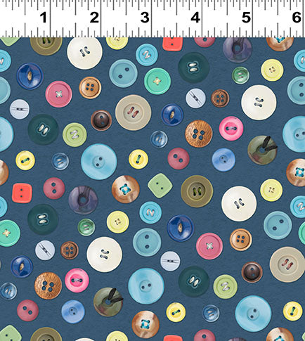 The Secret Life of Squirrels IV - Buttons Dark Denim