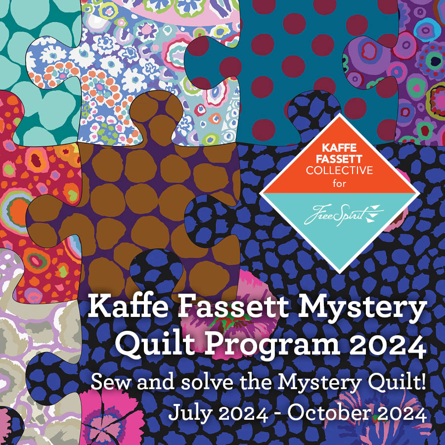 Kaffe Fassett Collective Mystery Quilt 2024 Program-Multi