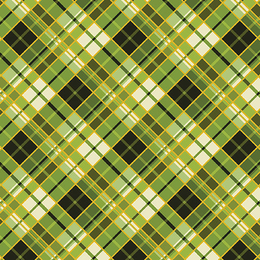 Harvest Festival-Autumn Plaid Green