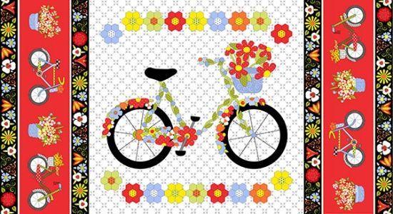 BICYCLES & BLOOMS-PANEL