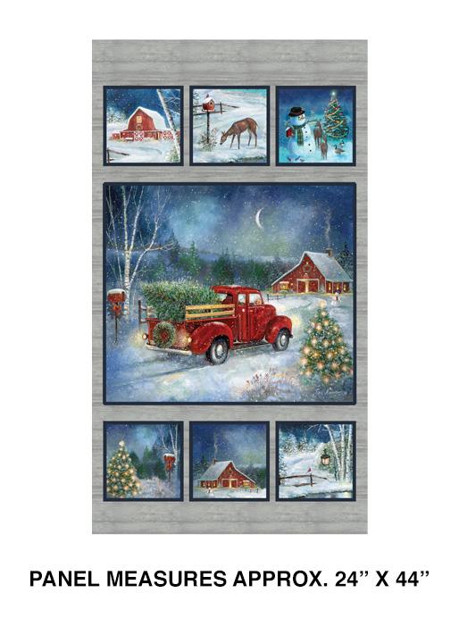 HOLIDAY RUSTIC JOURNEY PANEL