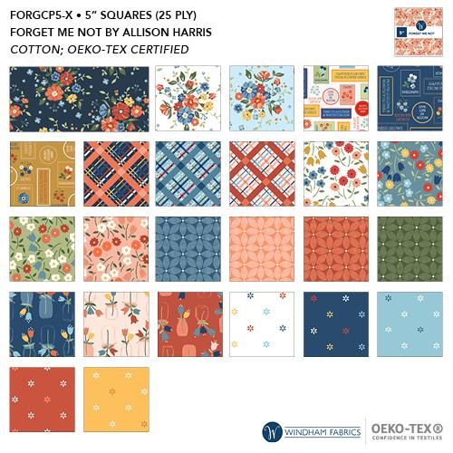 FORGET ME NOT 5x5